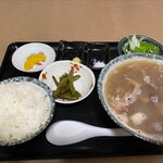 ゆかり食堂 - 山羊汁定食