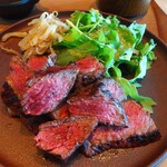 炭火焼肉 肉の匠 ひうち - 和牛赤身ステーキ