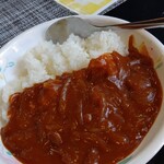 あるふぁ・がーでん - ハヤシライス 久しぶりに食べました。