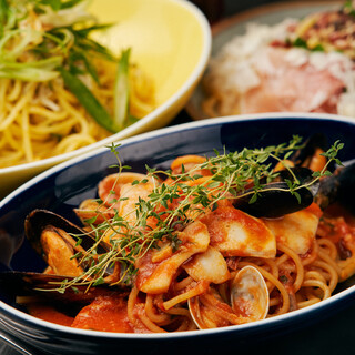 【本格イタリアンをコスパ良く】モッチモチの生パスタは必食！