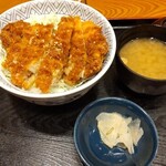 夢庵 - ソースかつ丼