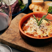 じっくり煮込んだトリッパグラタン