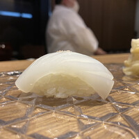 鮨 青海 品川店 - 墨イカ