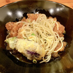 手酌割烹 てら田 - ひすい茄子と冷やしそば