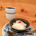 手酌割烹 てら田 - 杏仁豆腐