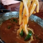 168食堂カフェ - 麺アップ