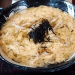 168食堂カフェ - 玉子とじうどん