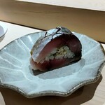 鮨 西崎 - さば棒寿司