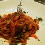 フランス料理　ボナキュー - 130515長野　ボナキュー　トマトソーズパスタ