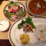 タゴール - カリーランチセット（1680円）