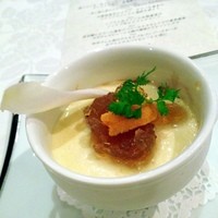 シーフードイタリアン　ポルト - 雲丹の茶碗蒸し風？