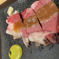 ブッフェアンドカフェ スロープサイドダイナー ザクロ - ローストビーフ