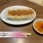 Minamisuna Gyouzabou - ニンニク焼き餃子　酢ラー油