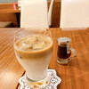 茶豆珈琲 - ドリンク写真:アイスミルクコーヒー