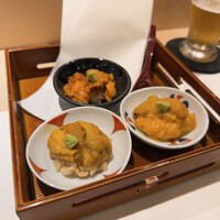 すし尽誠 - 極みおまかせ握りコース 17800円
                うに食べ比べ