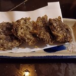 旬菜処 びいどろ - 島もずく天ぷら