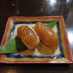 旬菜処 びいどろ - ウキムルーの漬け寿司（お通し）