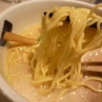 ののや - 中細ちぢれ麺