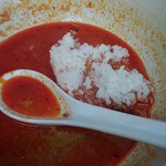 あまったスープにご飯