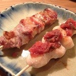 からあげ 焼きとり 縁 - 豚バラ・梅ささみ