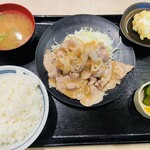 野郎めし - 豚生姜焼き定食