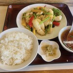 盛 - フグの定食塩味