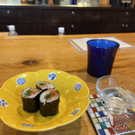 いわ志 - ねぎとろ巻き（本当はトロたく巻き）