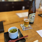 いわ志 - 明太子茶碗蒸しでスタート