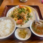 盛 - ブリのカルパッチョ定食