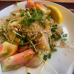 盛 - ブリのカルパッチョ定食