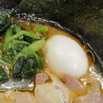 ラーメン 三亀 - 味玉