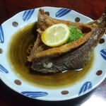 池田屋旅館 - カレイ唐揚げ