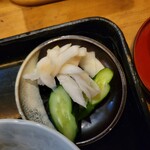 日本料理　ひなどり - 漬物