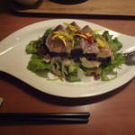 10ZEN - 2013/05　　初カツオと香り野菜ジンジャーソース（880円）