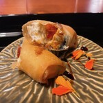 鰻花房 - 鰻懐石 12000円
      鰻の春巻き