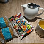 UNO HOTEL - シューアイス・うまい棒 3種・和紅茶(瀬戸内クラフトティー)
