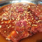 カウンター焼肉かるび - サガリのタレ