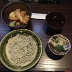 Teuchi Soba Mitani - 小天丼とそば