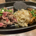 肉焼 ベンジャミン - ガッツリステーキと黒毛和牛焼肉