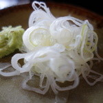 蕎麦処 信玄 - 本山葵、葱！