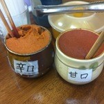 スタミナ焼肉鉄板王 - 辛味噌
