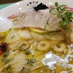 Rock’anDo - 紅葉鯛出汁そば（タイムとレモンバターソース）
