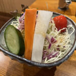 楽食亭 - コースのサラダ
