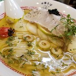 Rock’anDo - 紅葉鯛出汁そば（タイムとレモンバターソース）