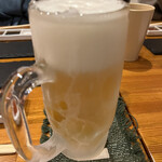 楽食亭 - 生ビール　キンキン