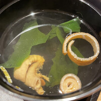 うなぎ四代目菊川 ヒルトンプラザウエスト大阪店 - 肝吸い