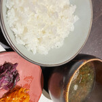 カツレツMATUMURA - ななつぼしのお米、ツヤツヤんまんま。