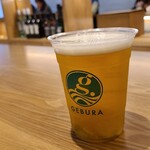 GEBURA SISTER - 広島レモンビール(税込750円)
            爽やかなレモンシロップの酸味と甘み
            お昼からビールの背徳感を味わう
