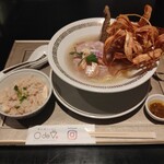 鯛白湯らーめん ○de▽ - 