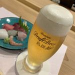 Sushi Iwa - プレミアム生ビール熟撰